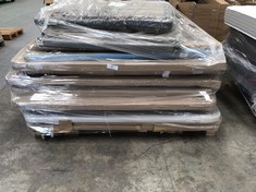 PALLET OF ASSORTED FURNITURE INCLUDING ELECTRIC BEDSTEADS (MAY BE BROKEN OR INCOMPLETE).