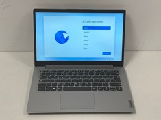 LENOVO IDEAPAD 1 14ADA7 256GB SSD LAPTOP (ORIGINAL RRP - 526,40 €) IN GREY: MODEL NO MPNXB253006H (WITH CHARGER. WITHOUT CASE, QWERTY KEYBOARD. CONTAINS THE Ñ // PLASTIC COVERING THE HINGES A BIT LOO