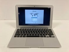 APPLE MACBOOK AIR 128GB LAPTOP IN SILVER. (WITH CHARGER. WITHOUT BOX., FOREIGN LANGUAGE OPERATING SYSTEM// QWERTY KEYBOARD. DOES NOT CONTAIN Ñ (FOREIGN KEYBOARD)). I5 1.4GHZ, 4GB RAM, 11.0" SCREEN, I