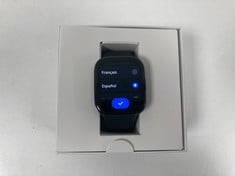 XIOAMI REDMI WATCH 3 SMARTWATCH (ORIGINAL RRP - €89.99) IN BLACK (WITH BOX AND CHARGER) [JPTZ5737]