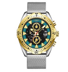 GAMAGES OF LONDON LIMITED EDITION HAND ASSEMBLED VANGUARD AUTOMATIC TWO TONE TEAL - GA1442