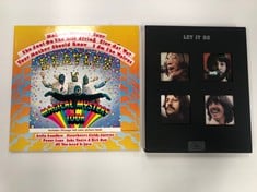 VINYL AND BOOK WITH CD'S THE BEATLES - LOCATION 19A.