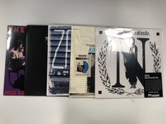 5 X VINYLS VARIOUS ARTISTS INCLUDING ZAZ - LOCATION 27A.