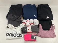 10 X SPORTSWEAR VARIOUS BRANDS SIZES AND MODELS INCLUDING PUMA SOCKS 43-46 - LOCATION 37A.