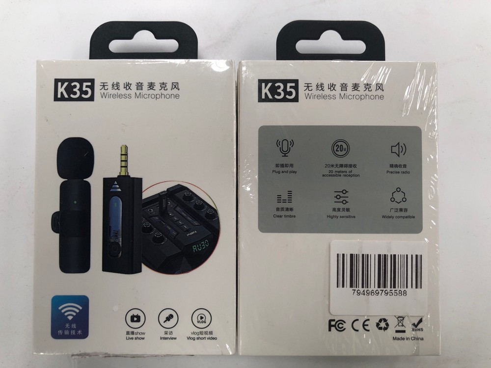 John Pye Auctions - 21 X BZXZB WIRELESS MICROPHONE FOR IPHONE, ANDROID ...