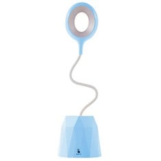 10 X AGOLATY LAMP HOLDER WITH MULTIFUNCTIONAL FAN, UNISEX-ADULT, BLUE TABLE LAMP, LARGE - LOCATION 43C.
