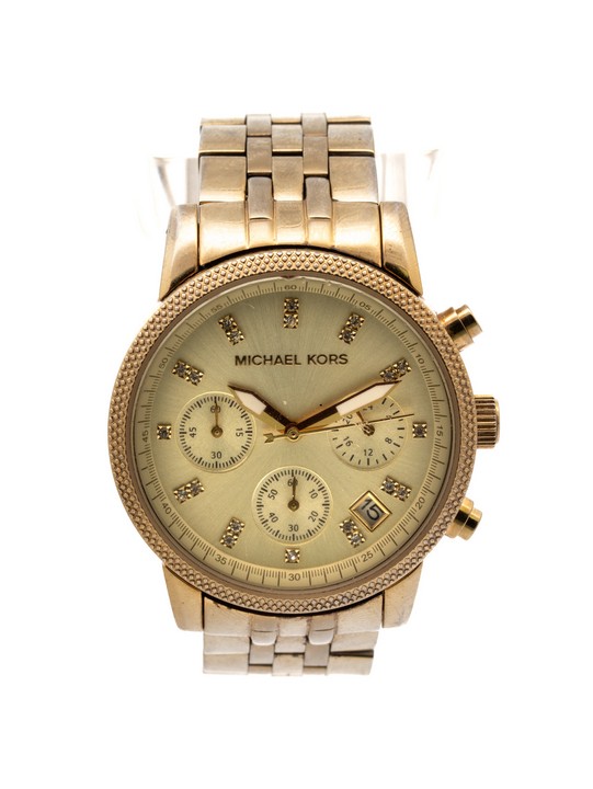 Michael Kors Stainless Steel Watch (Currently not working) (VAT Only Payable on Buyers Premium)