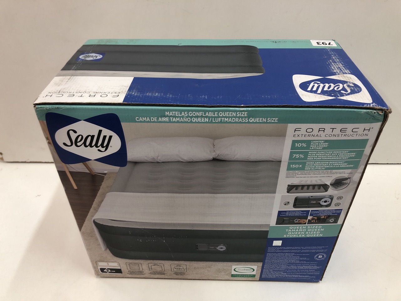 John Pye Auctions SEALEY QUEEN AIR BED MATTRESS