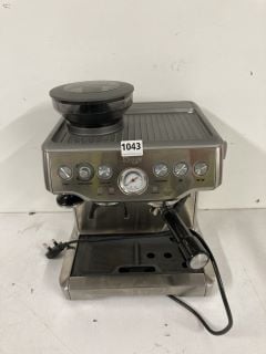 SAGE 'THE BARISTA' STAINLESS STEEL COFFEE MACHINE WITH ADJUSTABLE MILK FROTHER