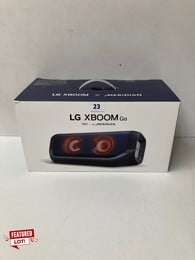 LG XBOOM GO PN7 WITH MERIDIAN PORTABLE BLUETOOTH SPEAKER RRP: £169
