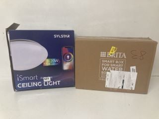 2 X ASSORTED ITEMS TO INCLUDE SYLSTAR ISMART CEILING LIGHT