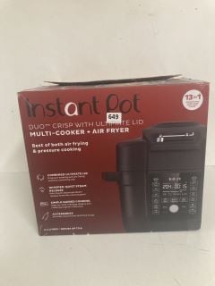 INSTANT POT MULTICOOK AND AIR FRYER