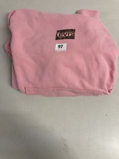 LEVIS STANDARD FIT HOODIE IN PINK - SIZE M