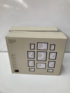 2 X JOHN LEWIS GALLERY PICTURE FRAME SET