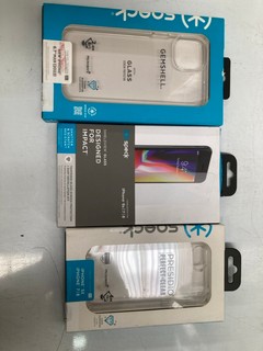 QTY OF ASSORTED GOODS TO INCLUDE ESSENTIAL OUTDOOR CHARGING CABLE, HARD SHELL CASE FOR AIRPODS