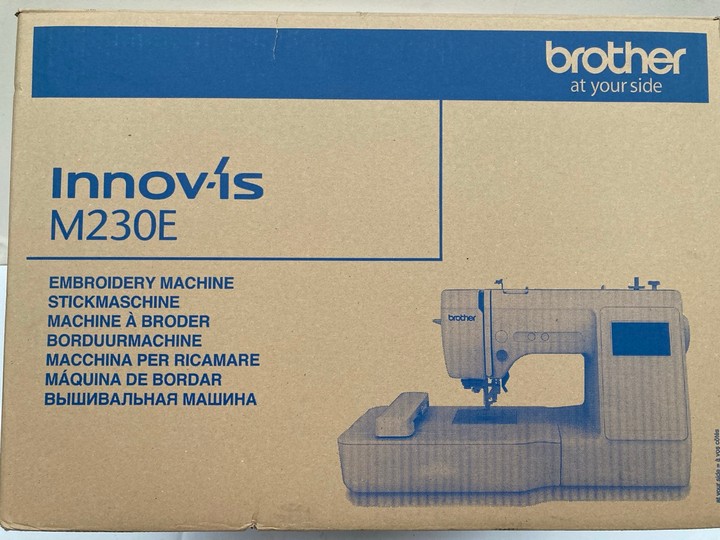 John Pye Auctions A BROTHER EMBROIDERY MACHINE, MODEL M230E