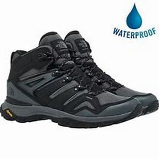 A PAIR OF NORTH FACE BOOTS, TNF BLACK/ZINC GREY, SIZE SIZE 7