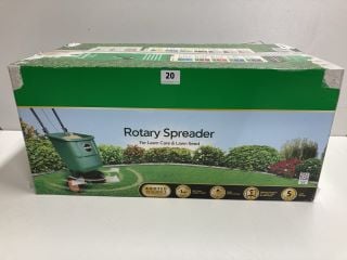 MIRACLE GRO ROTARY SPREADER