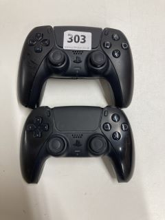 2 X SONY PLAYSTATION DUALSENSE CONTROLLERS FOR PS5