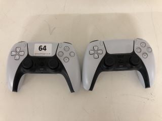 2 X SONY PLAYSTATION 5 DUALSENSE CONTROLLERS