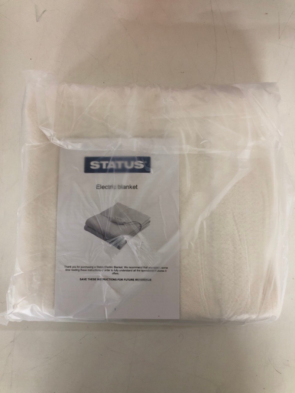 John Pye Auctions 2 X STATUS SINGLE ELECTRIC UNDER BLANKETS