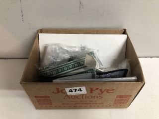 BOX OF ASSORTED ITEMS INC WATCH STRAPS