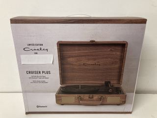 LIMITED EDITION CROSLEY CRUISER PLUS PORTABLE RECORD PLAYER