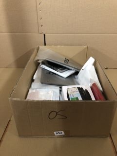 BOX OF ASSORTED PHONE CASES