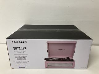 CROSLEY VOYAGER 3 SPEED PORTABLE TURNTABLE