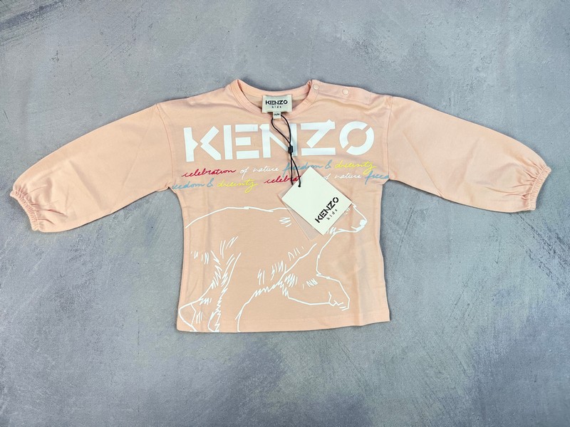 Kenzo Baby Girls Logo T-Shirt  02 Y