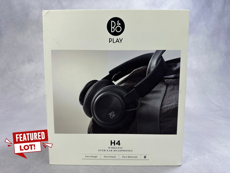 Bang & Olufsen, B&O H4 Over-Head Wireless Headphones, With Box (VAT ONLY PAYABLE ON BUYERS PREMIUM)