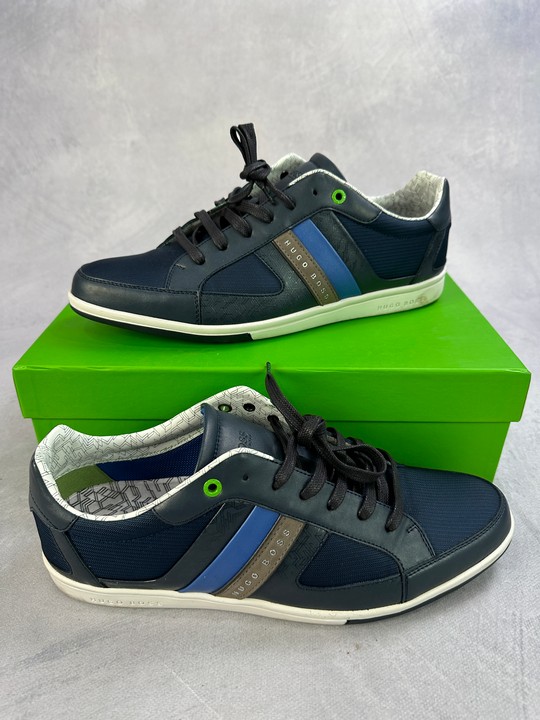 Hugo Boss Metro Tenn Sneakers With Box - Size UK 12 (VAT ONLY PAYABLE ON BUYERS PREMIUM) (MPSS01106562)