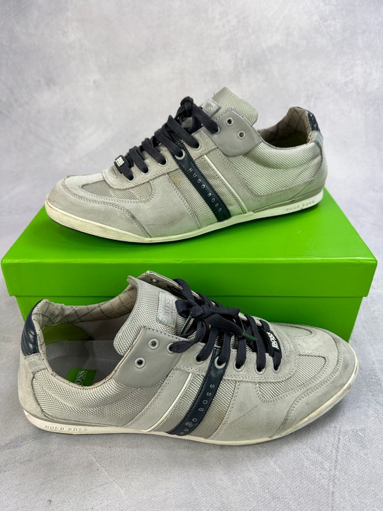 Hugo Boss Akeen Sneakers With Box - Size UK 12 (VAT ONLY PAYABLE ON BUYERS PREMIUM) (MPSS01106562)