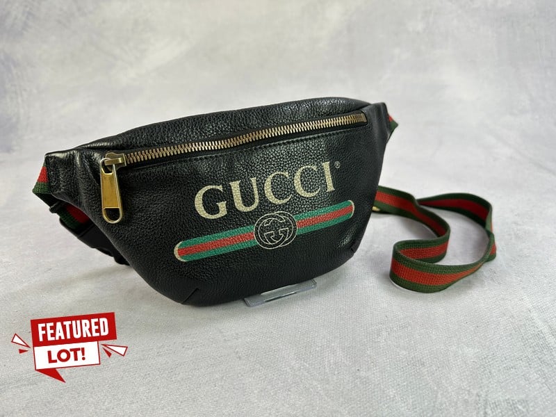 Gucci Pebbled Belt Bag (VAT ONLY PAYABLE ON BUYERS PREMIUM)