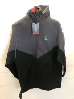 1X C SKINS STORM CHASER JACKET IN BLACK SIZE S/M 2X TWF GLOVES IN BLACK LARGE RRP-£200