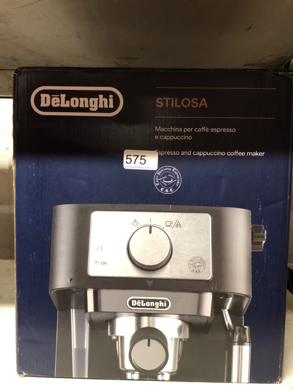 John Pye Auctions DE'LONGHI MANUAL COFFEE MACHINE STILOSA EC260.CR