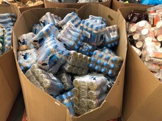 PALLET OF ASSORTED FOOD AND DRINK TO INCLUDE LUCOZADE SPORTS DRINK BBE OCT 2024: LOCATION - BACK FLOOR (COLLECTION OR OPTIONAL DELIVERY AVAILABLE)