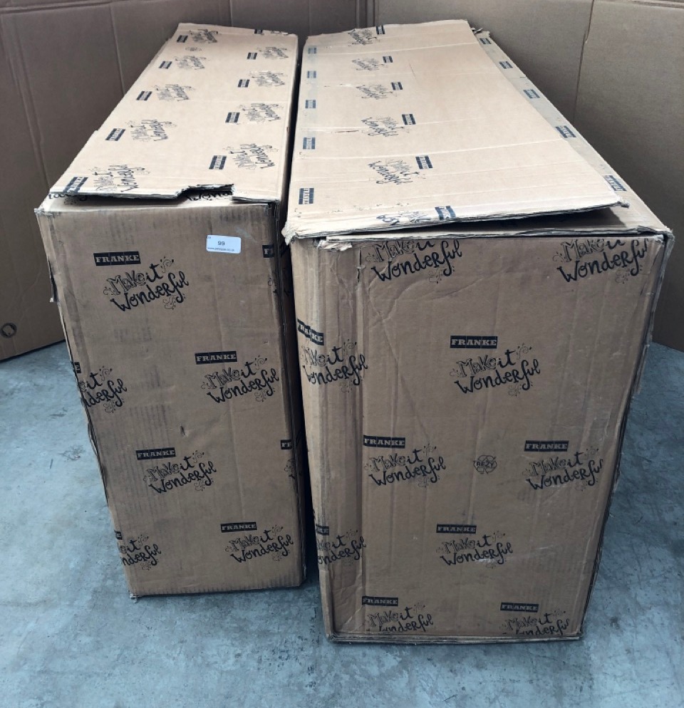 John Pye Auctions 2 X FRANKE MAKE IT WONDERFUL SINKS RRP £575