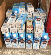 QTY OF ITEMS TO INCLUDE KOKO ORIGINAL PLANT BASED MILK - SOME MAY BE PAST BEST BEFORE - COLLECTION ONLY - LOCATION SIDE RACK