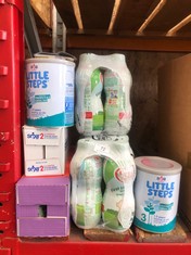 QTY OF ITEMS TO INCLUDE SMA LITTLE STEPS 1-3 YEARS GROWING UP MILK - COLLECTION ONLY - LOCATION SIDE RACK