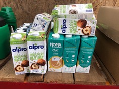 QTY OF ITEMS TO INCLUDE ALPRO HAZELNUT MILK - SOME MAY BE PAST BEST BEFORE - COLLECTION ONLY - LOCATION SIDE RACK