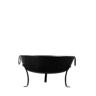 GALLERY OUTDOOR CORDELIA FIRE PIT IN BLACK RRP £69.95