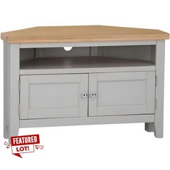 1 X FERN CORNER TV UNIT EALING & OAK VENEER RRP: £405