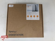 SYNOLOGY DISKSTATION DS223J 2 BAY QUAD CORE PROCESSOR NETWORK ATTATCHED STORAGE (RRP £229): LOCATION - E