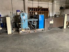 BASED COATING AND BLISTER PACK MACHINE, 4 TONS S/N 441 (RAMS REQUIRED PRIOR TO COLLECTION)
