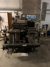 HEIDELBERG GT PLATEN 340 X 460 MM  S/N 56682 (RAMS REQUIRED PRIOR TO COLLECTION)