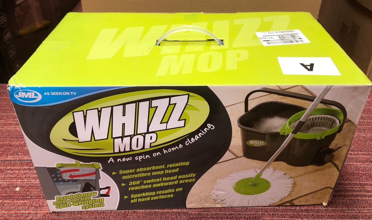 John Pye Auctions QTY OF ITEMS TO INCLUDE GERD HAAS WHIZZ MOP 2IN 1