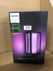 PHILIPS HUE WHITE & COLOUR AMBIENCE OUTDOOR IMPRESS WALL LIGHT :: LOCATION - BACK RACK