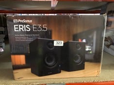 PRESONUS ERIS E3.5, STUDIO MONITOR SPEAKERS, PAIR, 3.5 INCH, 2-WAY, HIGH-DEFINITION MULTIMEDIA.: LOCATION - B RACK