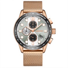 GAMAGES OF LONDON LIMITED EDITION HAND ASSEMBLED MECHANICAL-QUARTZ SPEEDWAY ROSE SKU:GA1792 RRP £825: LOCATION - TOP 50